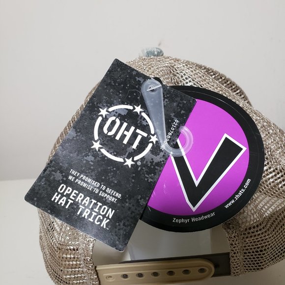 West Virginia Mountaineers Hat Cap Snap Back Camo Zephyr Support Our Troops OHT - Picture 6 of 13